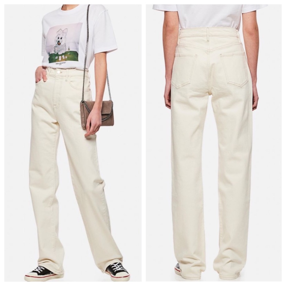 Frame le Jane High waisted straight leg jeans